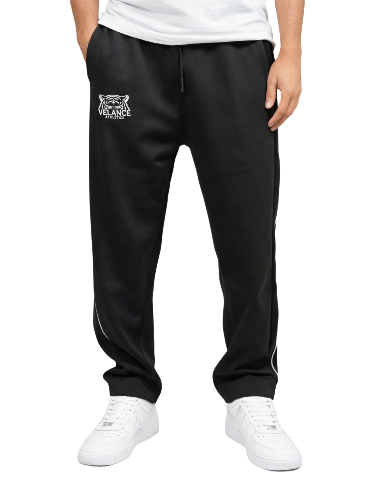 Straight leg jogging pants