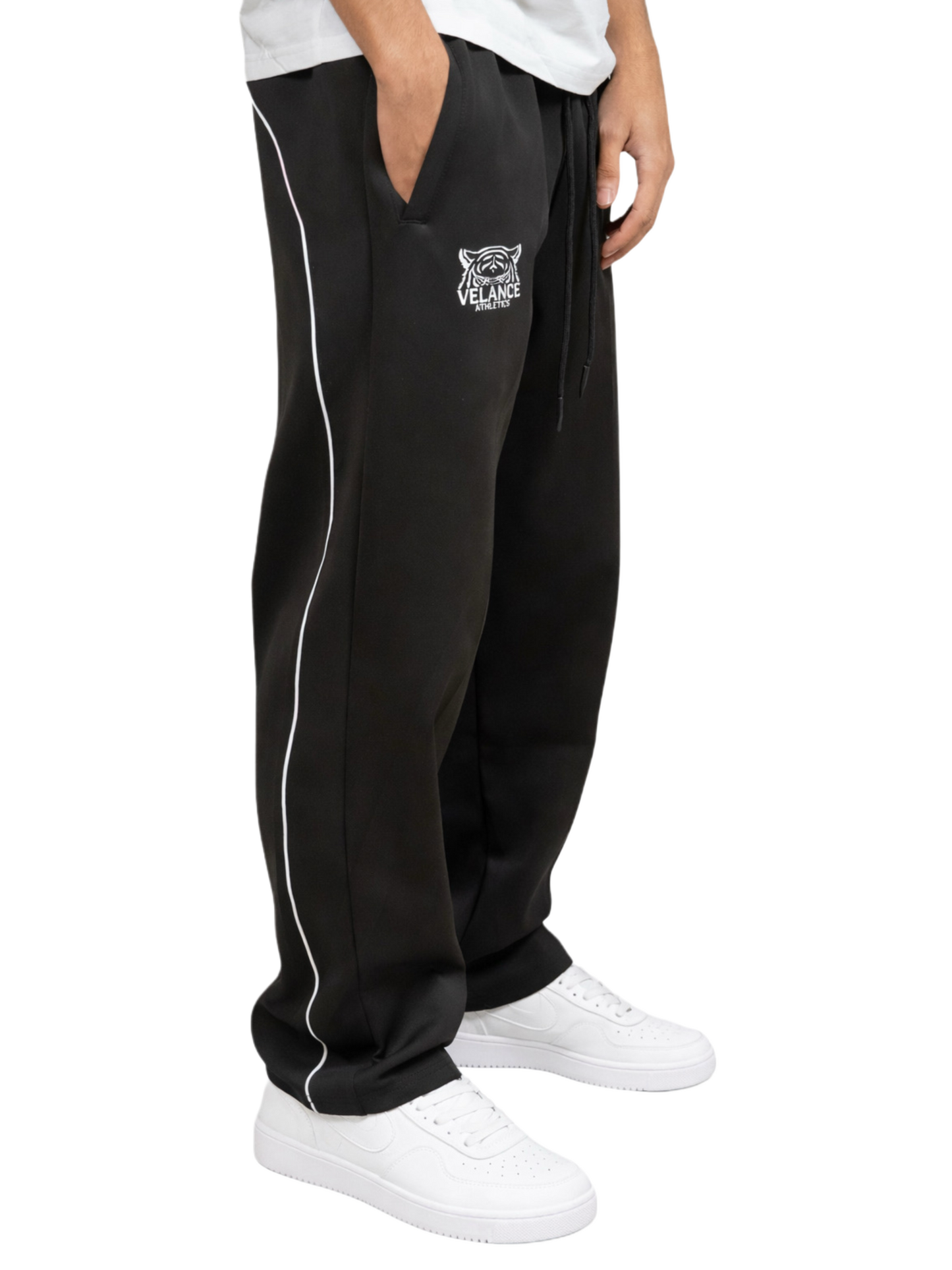 Straight leg jogging pants